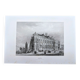 Ghent, Belgium, old engraving, printed in 1841.