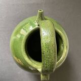 Green terracotta jar