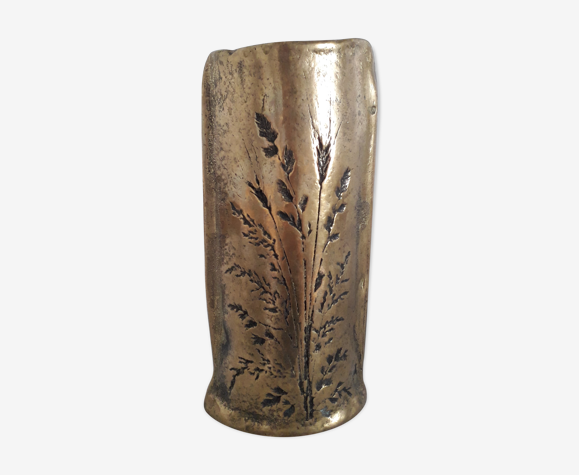 Vintage Gilde Handwerk brass vase | Selency