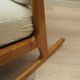 Oak rocking chair, Danish design, 1960s, designer: H. Brockmann Petersen, p