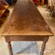 Farmhouse table chene massive