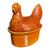 Terrine in a chicken shape