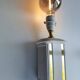 Pair of vintage ceramic wall sconces