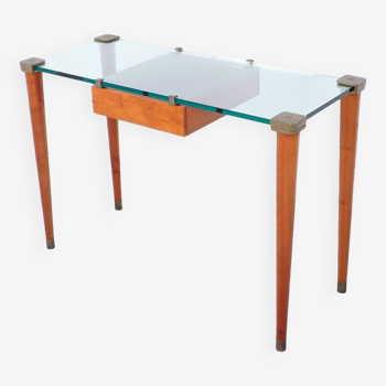 Table Console avec Tiroir de Peter Ghyczy, 1980s