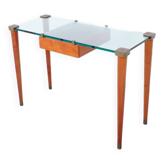 Console Table with Drawer from Peter Ghyczy, 1980s