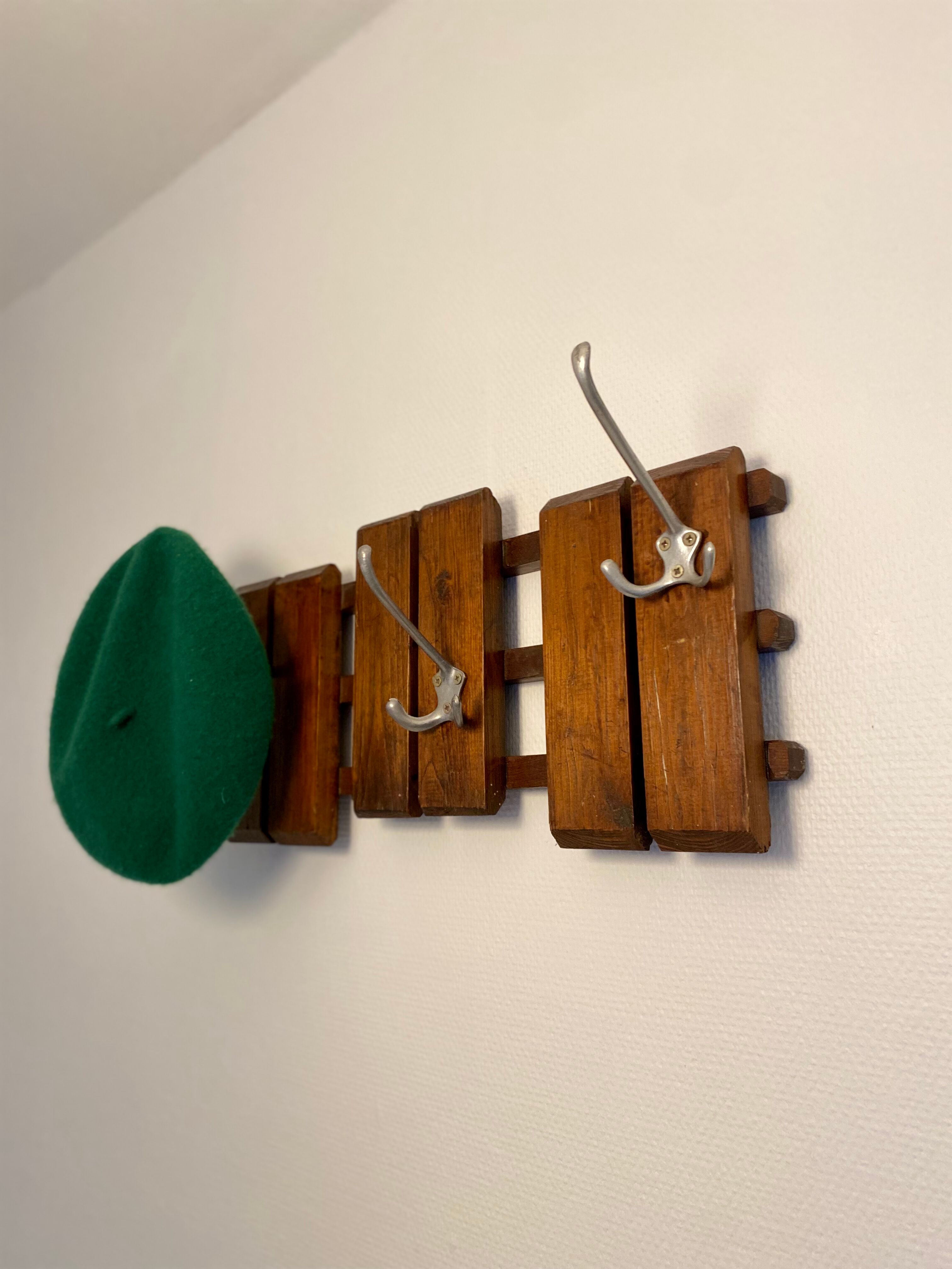 Vintage wooden coathanger