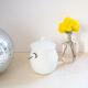 White ceramic pot