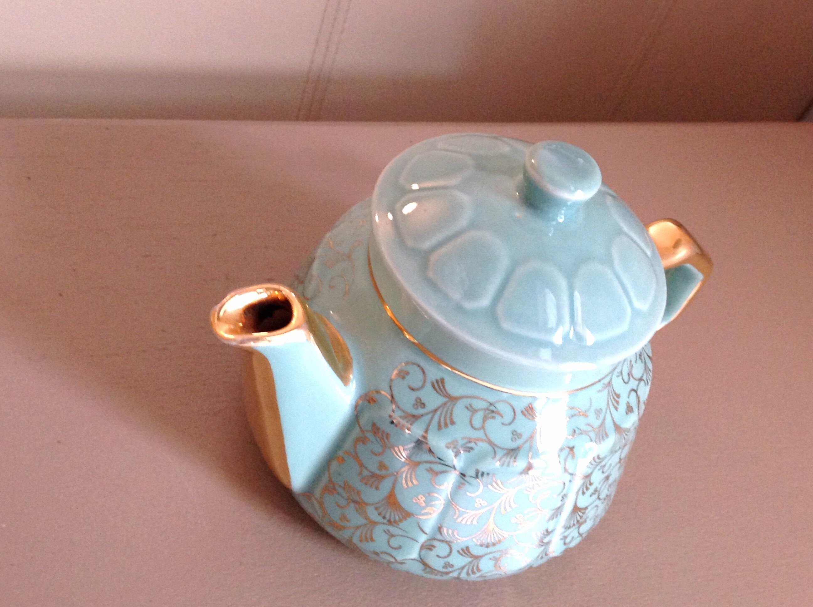 Theiere peppermint two cups / vintage