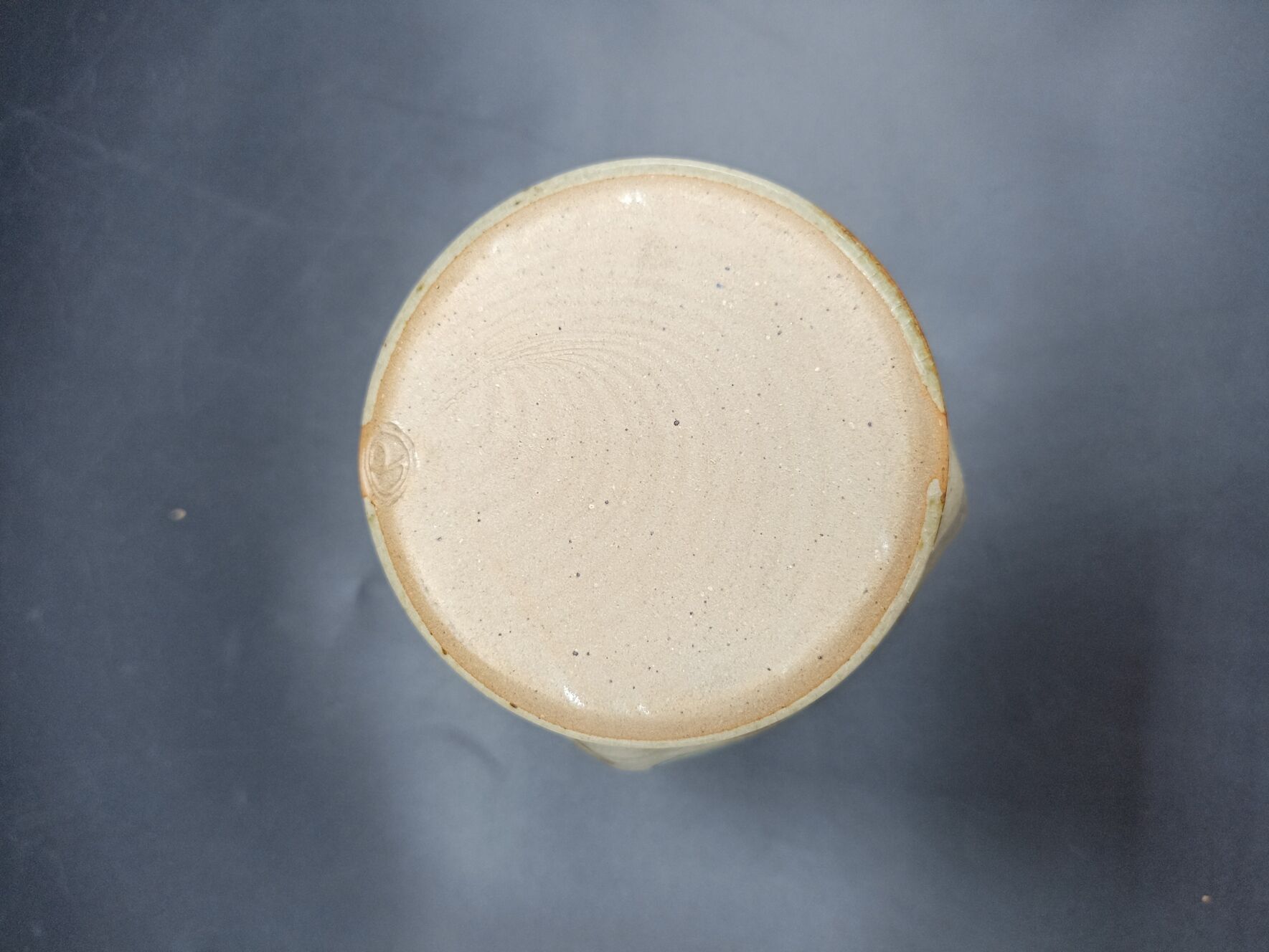 Enamelled stoneware vase Love in cage