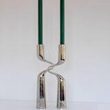 Sculptural Candleholders, 'Tango/Double' Modern Danish design by Mikaela Dörfel