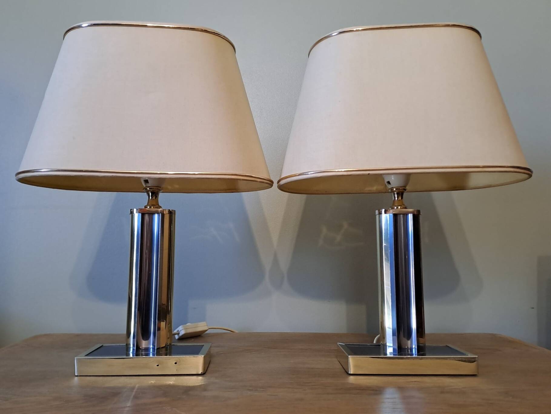 Paire de lampes art déco