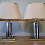 Paire de lampes art déco