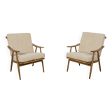 Fauteuils Mid-Century de Ton, années 1960, lot de 2