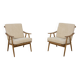 Mid-Century Armchairs from Ton, 1960s, Set of 2