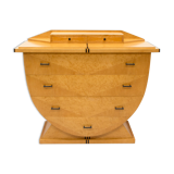 Art Deco Design Maple Chest of Drawers by Roche Bobois, 1980s