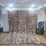 Large vintage MRIRT Berber rug in exceptional wool 300 x 200 cm