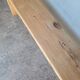 Bench 180 cm old solid wood with patina