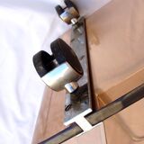 Plexiglas design rolling coffee table