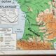 Old Vidal-Lablache map 301, 1950 - France, departments, rivers
