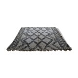 Tapis beni ouarain berbere ancien tissé main 190x230cm