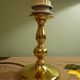 Brass lamp base