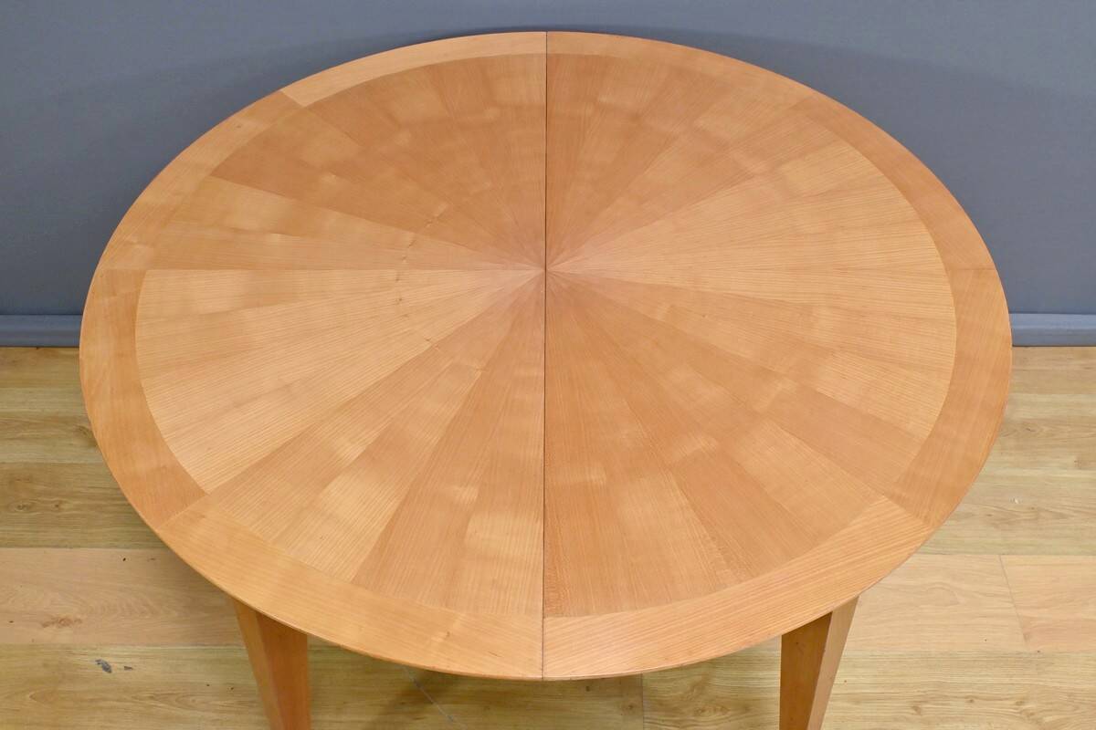 Table for 4 to 10 people in cherry wood – 1950
