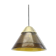 Mid century smoked glass pendant lamp by Peill and Putzler Germany 1970s