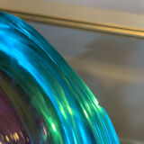 Murano purple turquoise pocket emptier