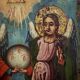 Antique Orthodox icon of Archangels Michael and Gabriel 1857