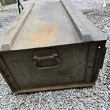 Industrial iron storage unit with drawers