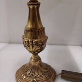 Louis xv style table lamp in bronze