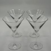 Lot de 4 verres à martini