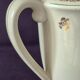 Antique pouring coffee pot in Gien earthenware, Valence model, A040