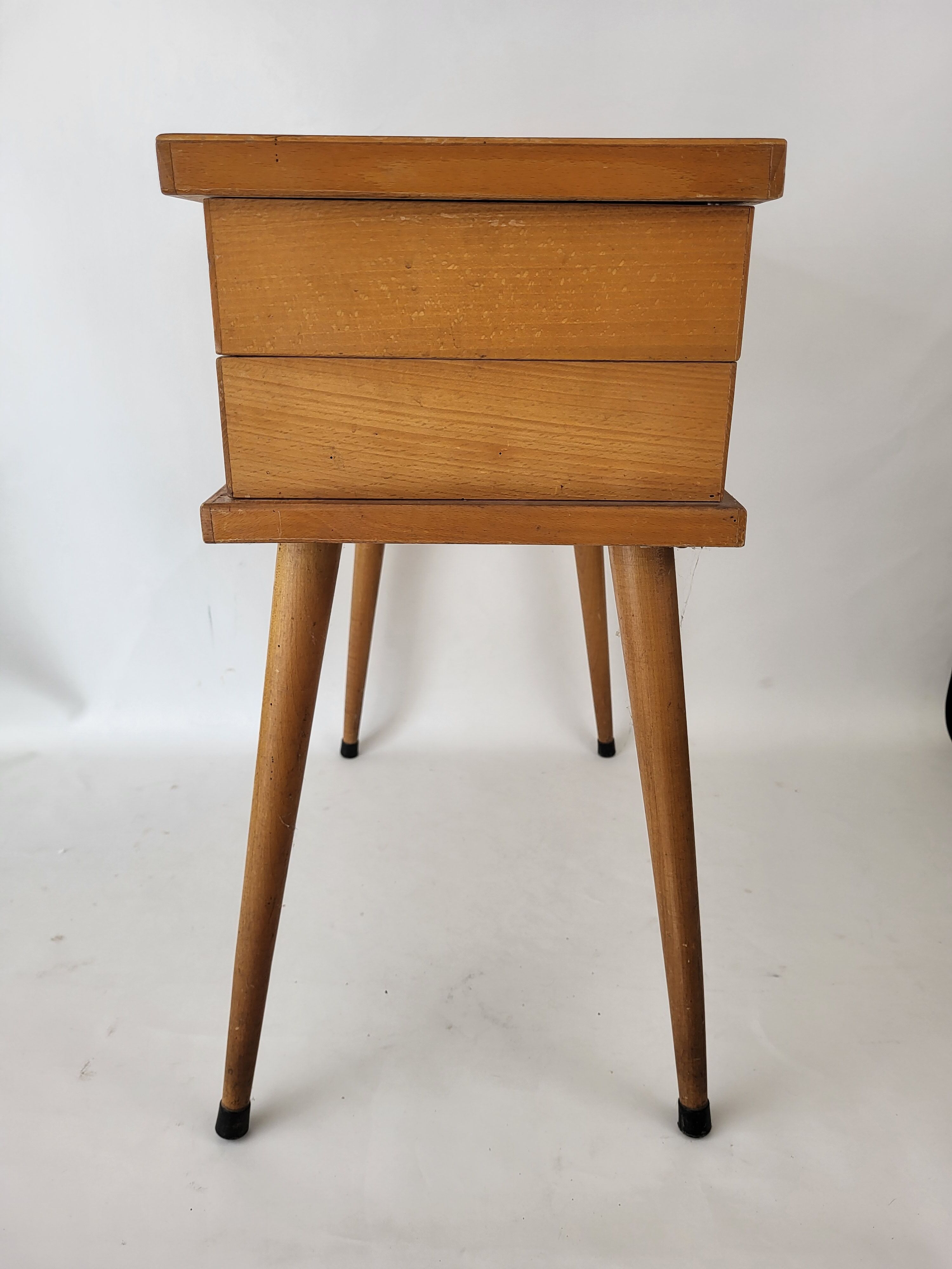 Worker with drawers feet spindle 60s Wood