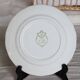Vintage dessert plate N. Fontebasso – Red country decor