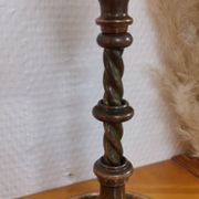 Old brass candle holder