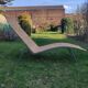Deck chair, designer sun lounger