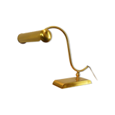 Lampe de bureau piano vintage en laiton