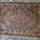 Handmade antique Persian Kerman rug 2.1' x 3.2' (64cm x 97cm) 1920s - 1B704