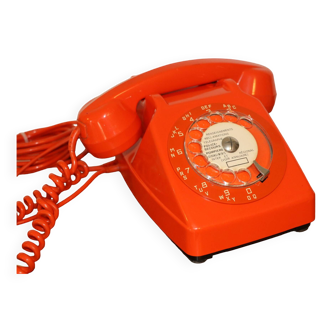 Telephone Socotel S63 orange 1974