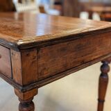Table bureau en pin début 20ieme