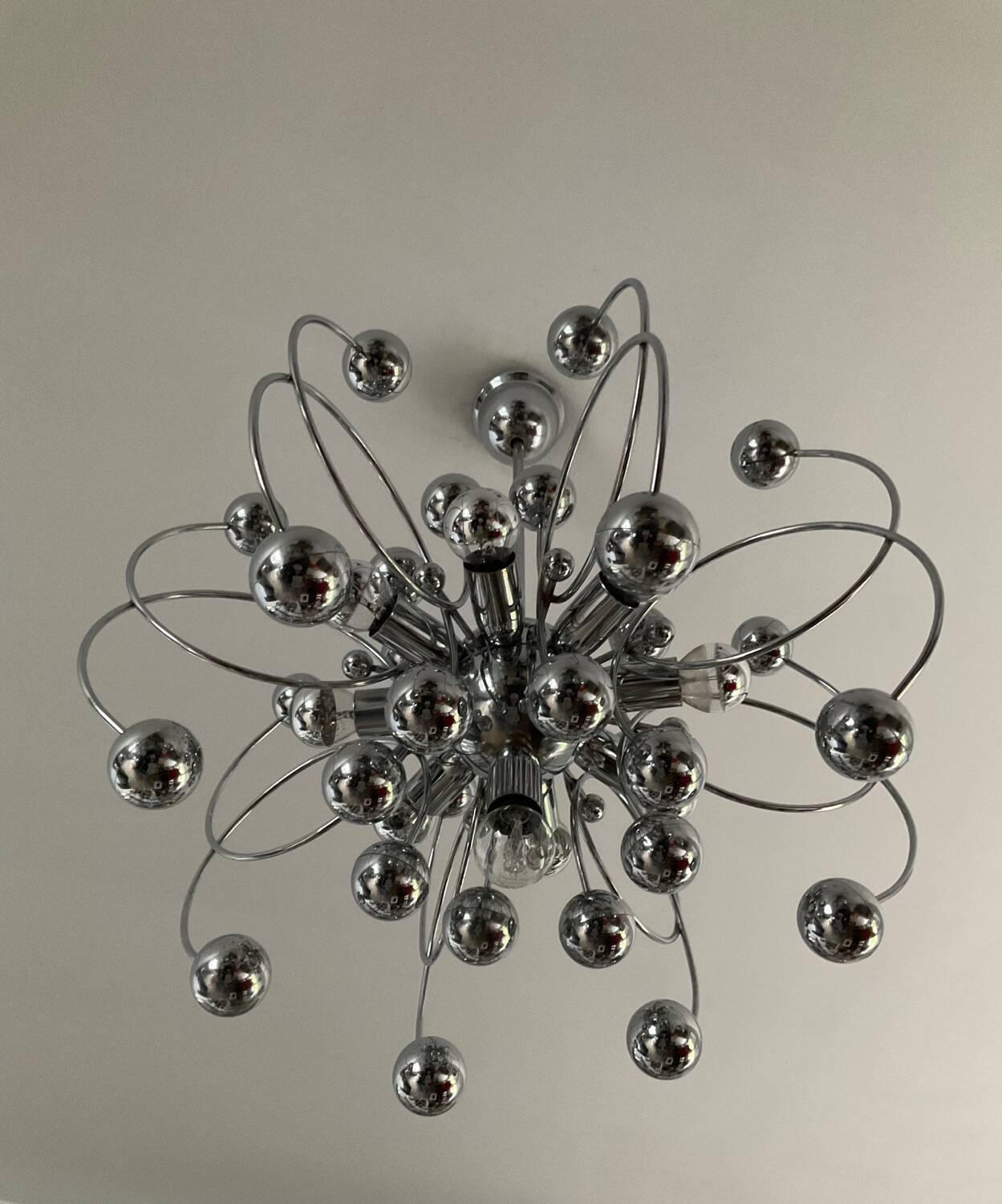 Vintage Sputnik chandelier from the 60s-70s