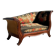 Small Meridian in solid mahogany from the 19th century Restoration period