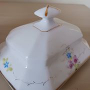 Sucrier vintage en porcelaine .