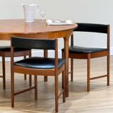 McIntosh Dunvegan Teak Dining Set – Round Extending Table & 4 Chairs (1960s