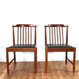 Set of 4 vintage Scandinavian teak Breox chairs, 1960