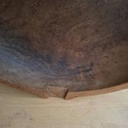 Grande coupe en bois ancienne