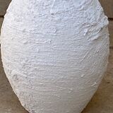 Trio de vases blancs