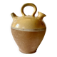 Yellow glazed terracotta gargoulette