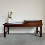 Banc danois en palissandre